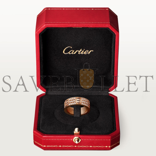 CARTIER  LOVE RING, DIAMOND-PAVED B4087600